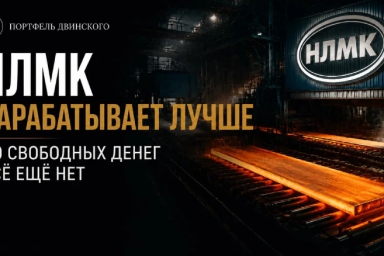НЛМК зарабатывает лучше. Но свободных денег всё ещё нет