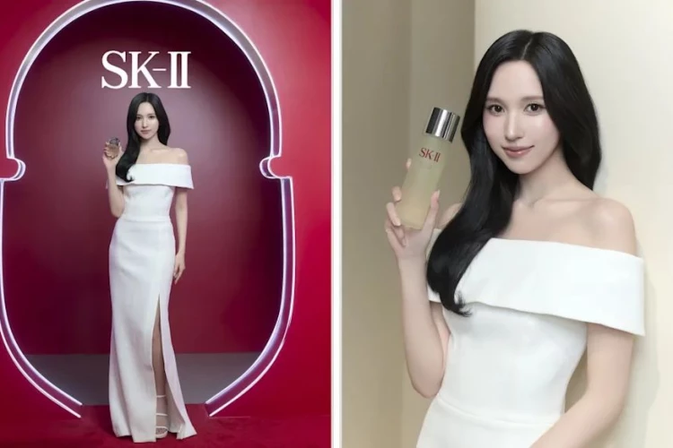 Мина из TWICE посетила выставку SK-II «Lock in Youth PITERA Experience Exhibition» в Тайбэе