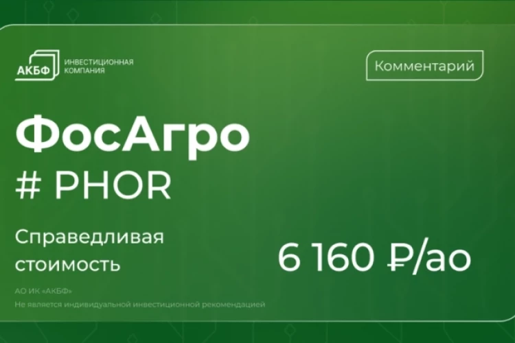 АКБФ: «ФосАгро» сокращает дивиденды, пересматривает прогнозы