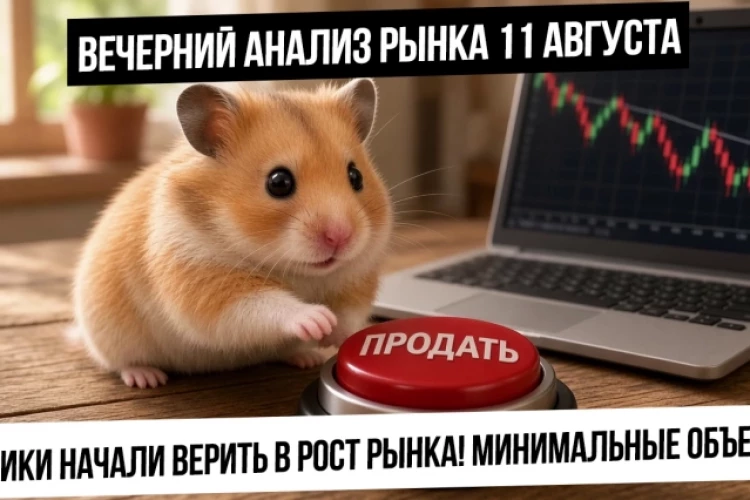 Вечерний анализ рынка 11 августа. Физики снова стали верить в рост рынка! Шаг до шорт-сквиза?!