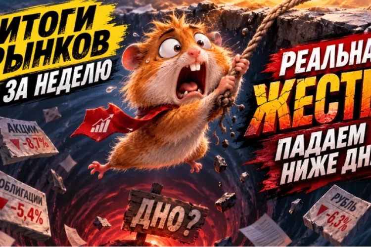 И СНОВА РЕАЛЬНАЯ ЖЕСТЬ😱! ПАДАЕМ НИЖЕ ДНА? Итоги рынков за неделю
