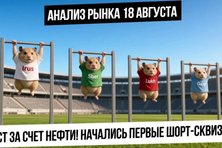 Анализ рынка 18 августа. Начинается разворот по рынку и первые шорт-сквизы? Рубль! Нефть! Газ!