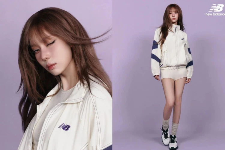 Винтер из aespa стала лицом кампании New Balance «THE RAW ICONIC» (осень-зима 2026)