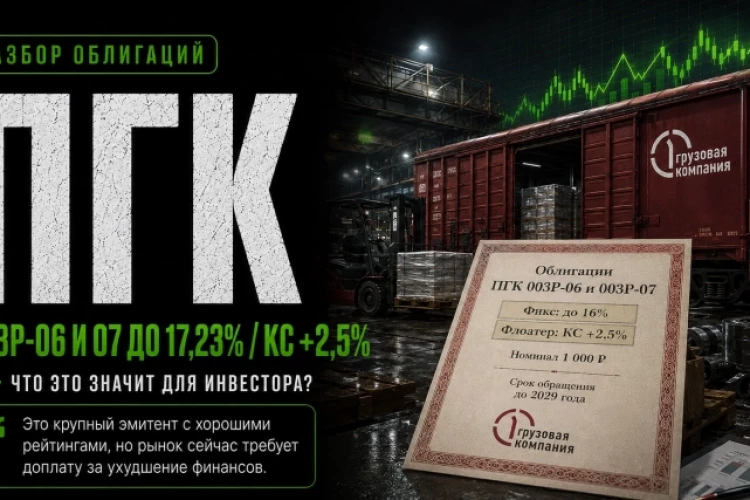Первая Грузовая Компания (ПГК) снова грузит рынок долгом: фикс до 16% и флоатер КС +2,5%