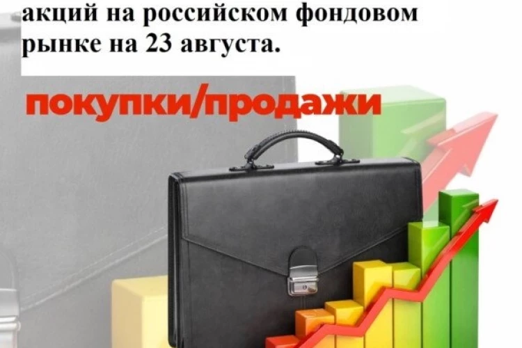 Мой актуальный портфель акций на российском фондовом рынке на 23 августа. Покупки/продажи.