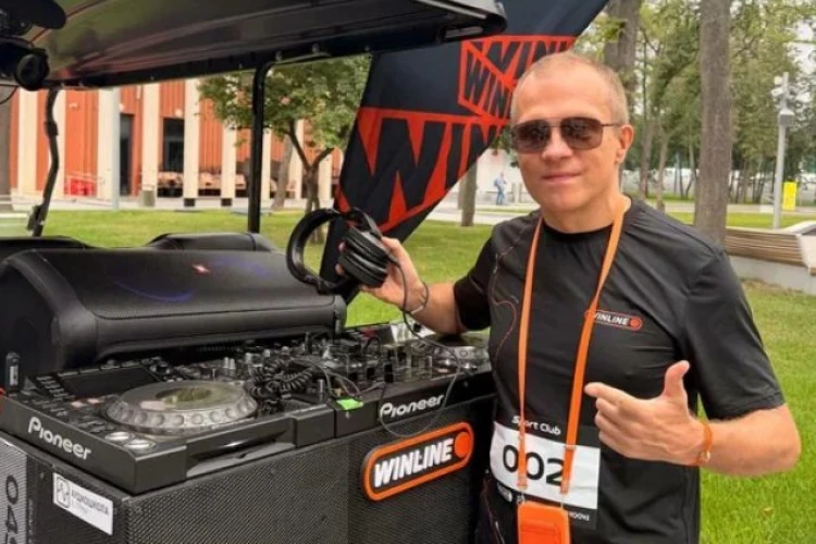 DJ Groove совместно со Спортивным клубом Лужники объединил музыку и бег