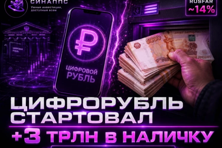 Сегодня запуск цифрорубля. А люди тем временем вытаскивают в наличные триллионы )