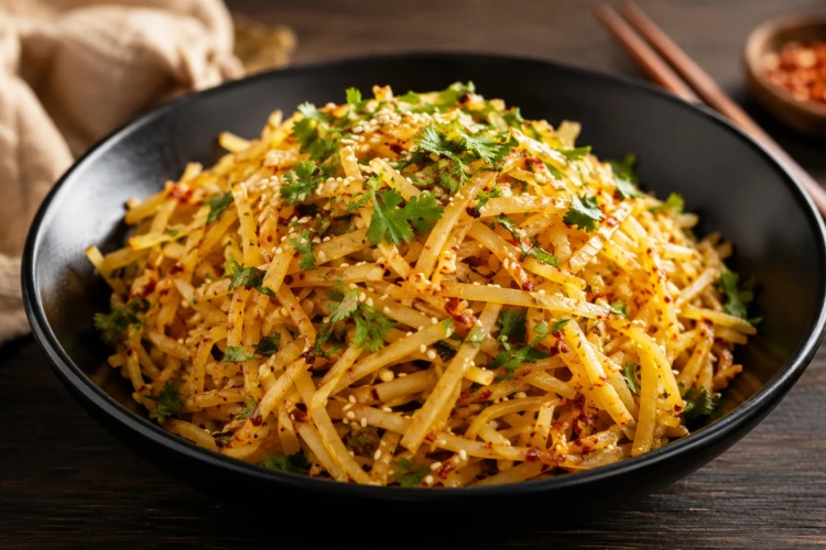 Яркий вкус из Южной Кореи на вашей кухне: пошаговый рецепт пикантной картофельной закуски