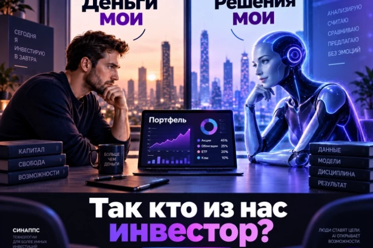 Почти 100 тысяч счетов уже отдали торговлю AI. Кто теперь здесь инвестор?