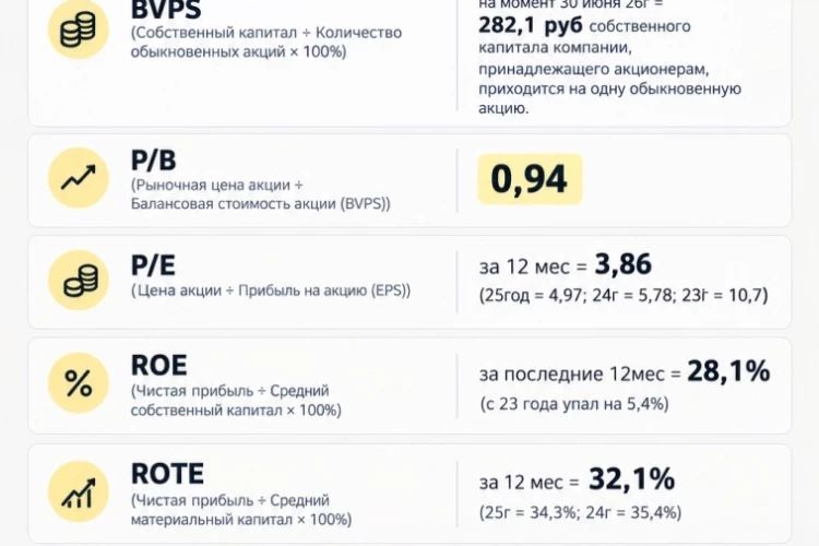 Т-Банк — фундаментальный анализ. Часть 5 (справедливость цены акций)