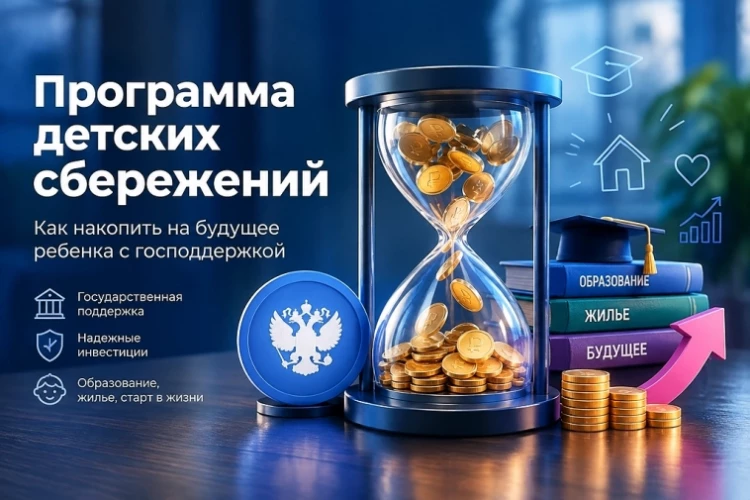 Программа долгосрочных сбережений (ПДС) на ребенка.