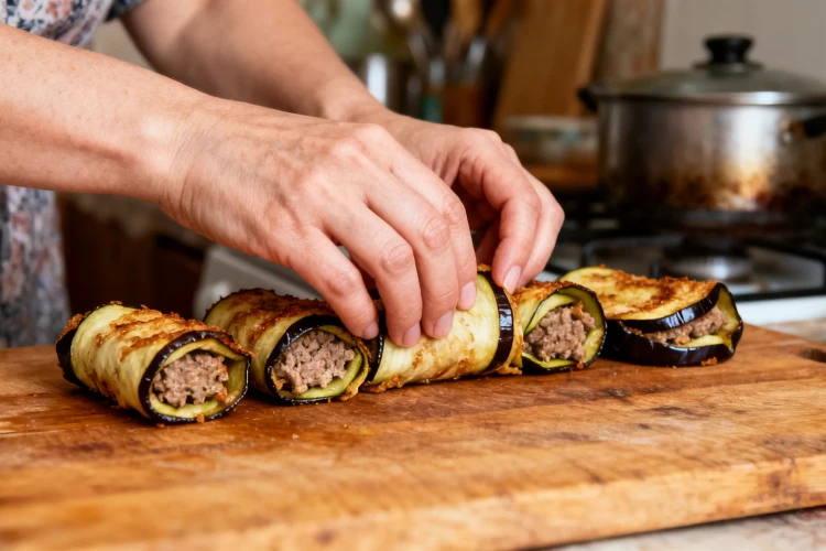Рулетики из запеченного перца с сыром: закуска, которая становится вкуснее после охлаждения