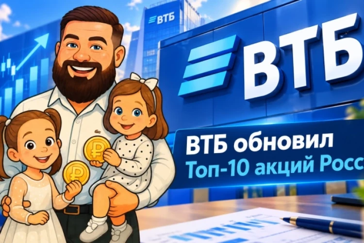 🔄 ВТБ обновил Топ-10 акций России: сталевары вытесняют телекомы