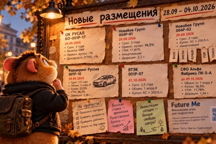 Бухие облигации, доходность 26% в рублях и 10% в юанях. Что хомячить из новых размещений облигаций под пассивный доход?
