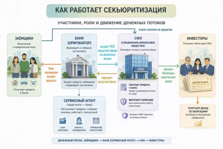 Подборка облигаций Секьюритизации