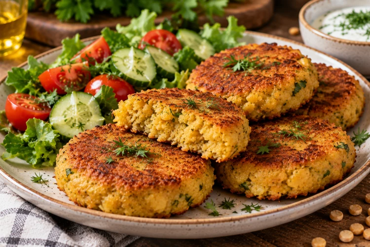 Забытый вкус домашней кухни возвращается на стол: гороховые котлеты со шкварками получаются ароматными и не разваливаются, если правильно подготовить пюре
