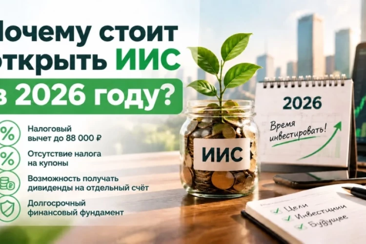 Почему стоит открыть ИИС в 2026 году?